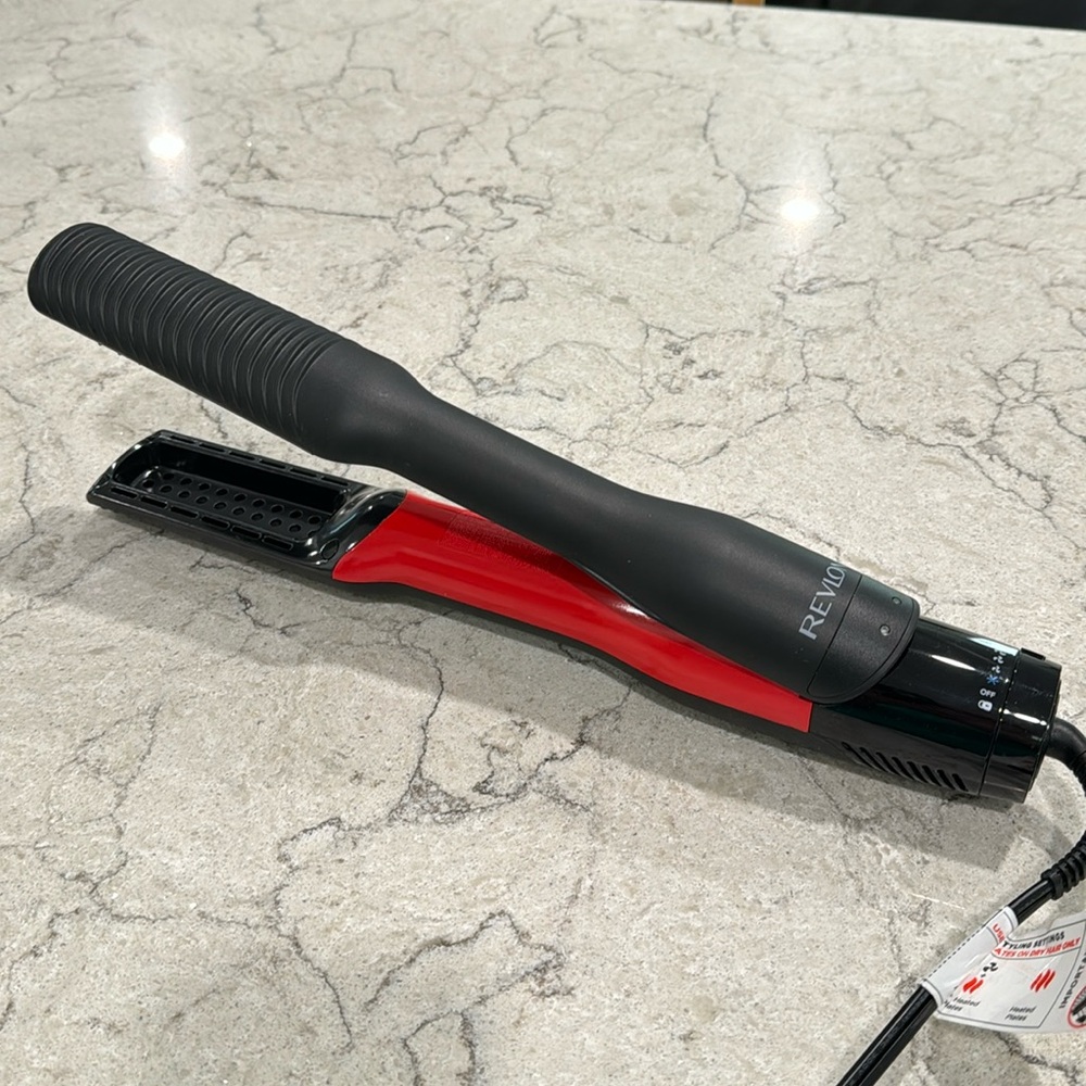 Revlon Air Straight Flat Iron Blow Dryer Brush